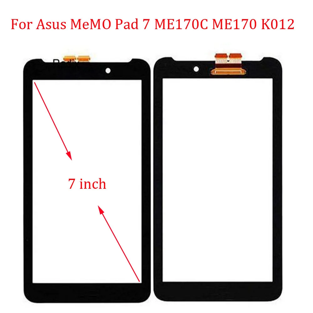 For 7'' Asus MeMO Pad 7 FE7010CG FE170CG FE170 ME170C ME170 K012 K017 K01 LCD Display Touch Screen Digitizer Assembly with Frame