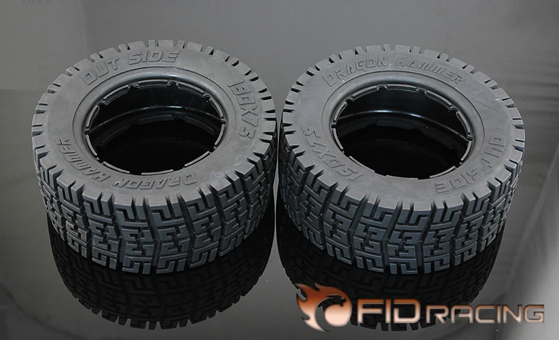 FID Racing Tyres fit LOSI DBXL and LOSI 5IVE-T