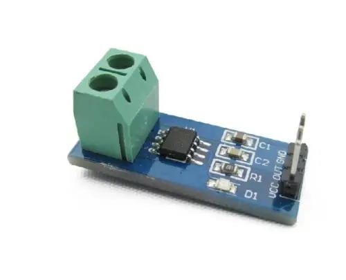 1Pcs 5A ช่วงเซนเซอร์โมดูล ACS712โมดูลใหม่