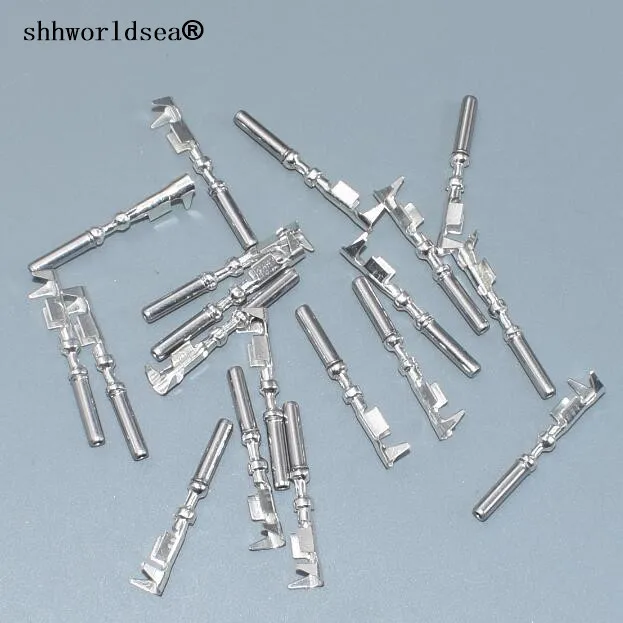 

shhworldsea 500 pcs 3-1447221-3 Female Crimp terminal plug for Car,Auto terminals for VW BMW Audi Toyota Motorcycle ect.