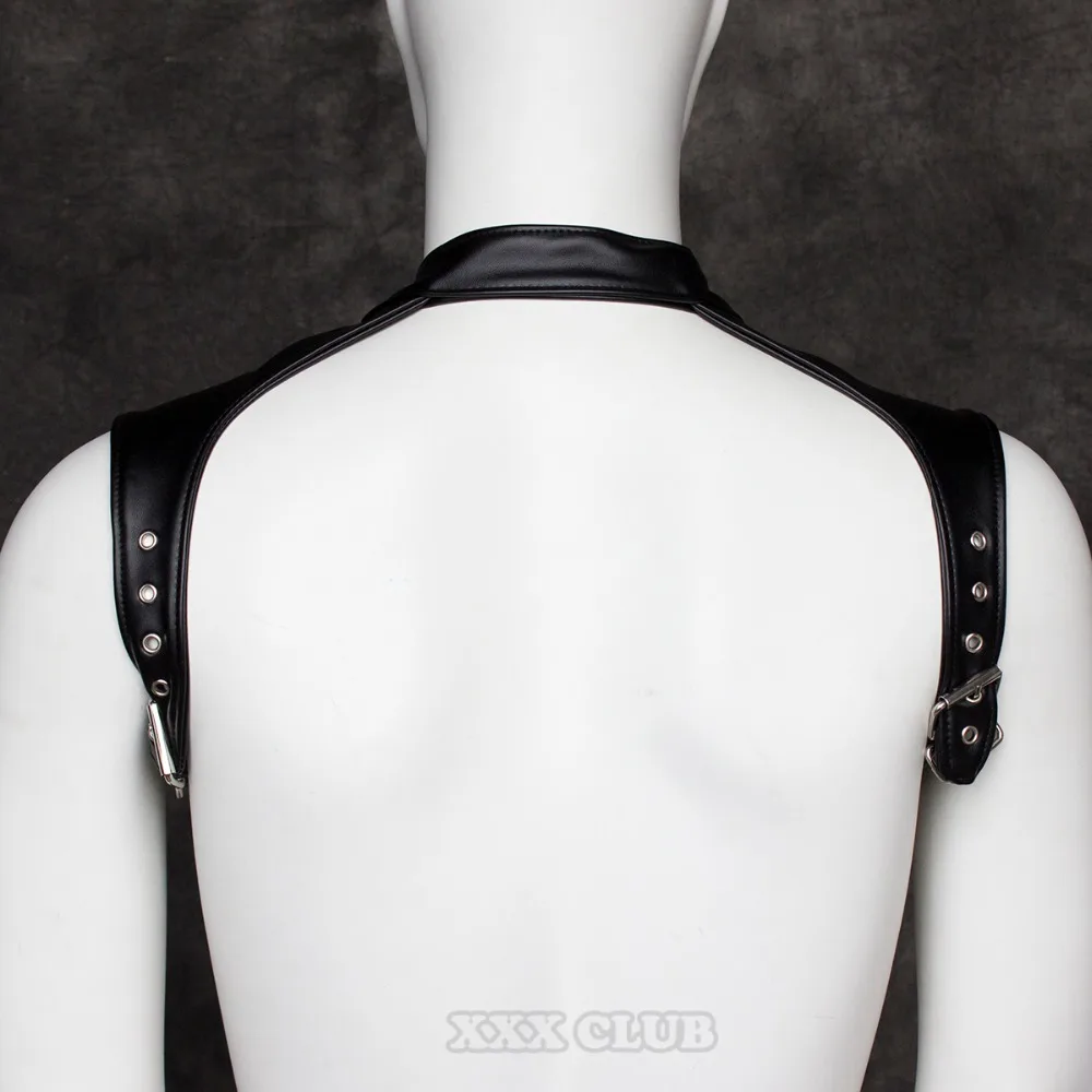 Thierry adult games sex products male Harness Sexy bondage Chest strap, can strap-on dildo, sex slave bondage restraint for men