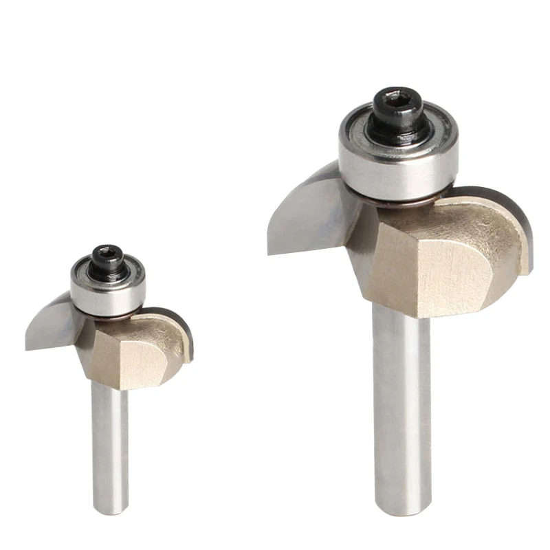 

1pc wooden router bits 1/2*1-1/8 woodworking carving cutter CNC engraving cutting tools bearing woodwork tool