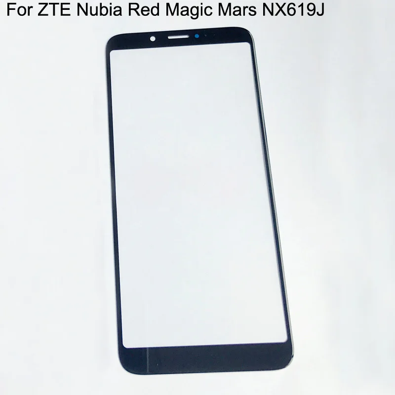 For ZTE nubia Red Magic Mars NX619J TouchScreen Digitizer For nubia RedMagic Touch Screen Glass panel Without Flex Cable