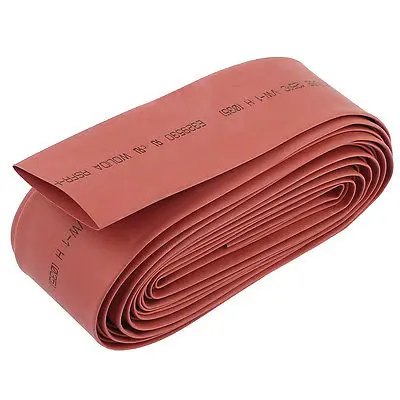 

35mm Dia 7M 23Ft Long Heat Shrink Tubing Electric Wire Cable Wrap Sleeve Red