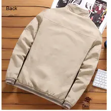 Men's Casual Bomber Jacket for Spring and Autumn #5