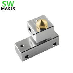 MK10 Extruder Hotend /w Cooling Block Wanhao Duplicator Maker Select 3D Printer