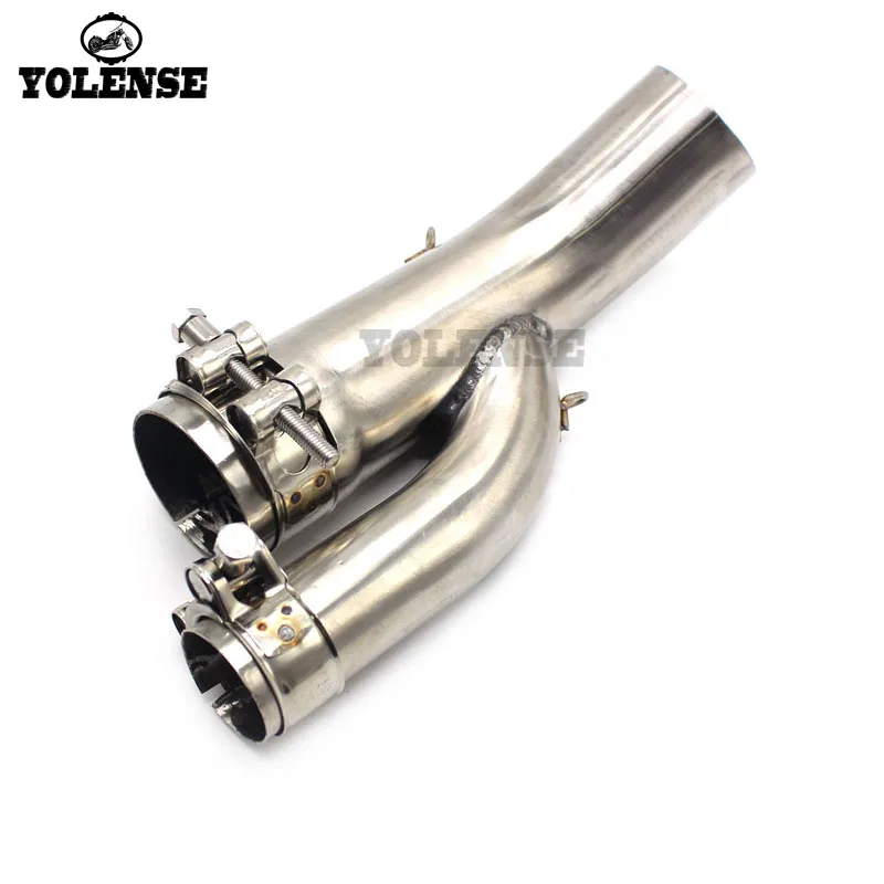 For BMW S1000RR S1000R S1000 RR R 2017 2018 Motorcycle Exhaust Pipe Exhaust Middle Parts Mid System Tube