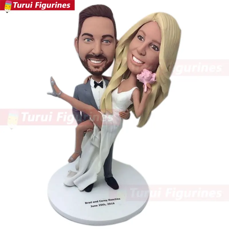 

Custom Wedding Cake Topper Cake Toppers For Wedding Custom Cake Topper Wedding Bobblehead Custom Bobblehead Cake Topper Wedding