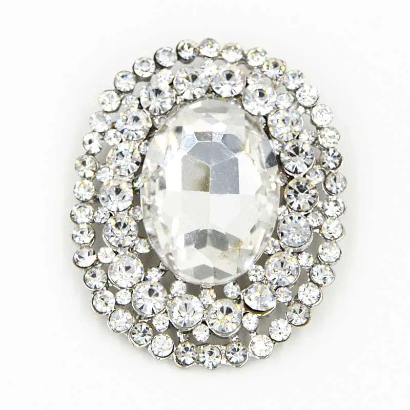 

DHL Free Shipping Factory Cheap Big Glass Crysal Rhinestone Wedding Elegant Brooch