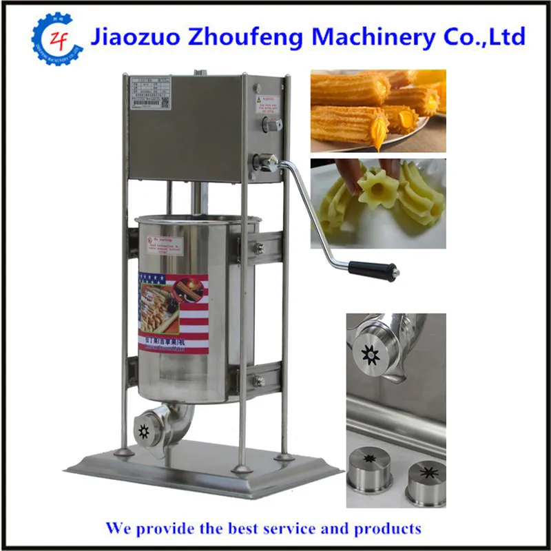 Churros machine manual churro maker spanish fried dough sticks 5L churros