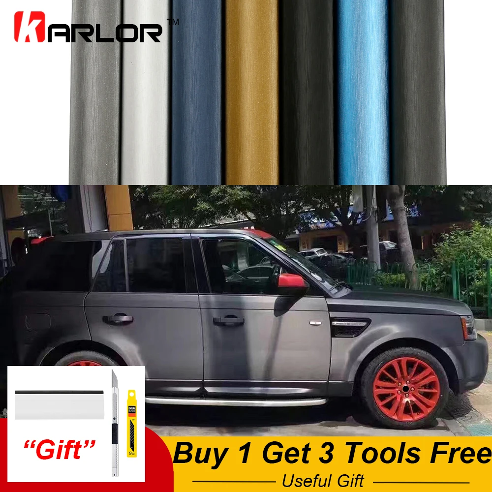 

Aluminum Brushed Vinyl Film Car Wrap Automobiles Motorcycle Scooter Computer Phone Decals Stickers Film Car Styling Accessories