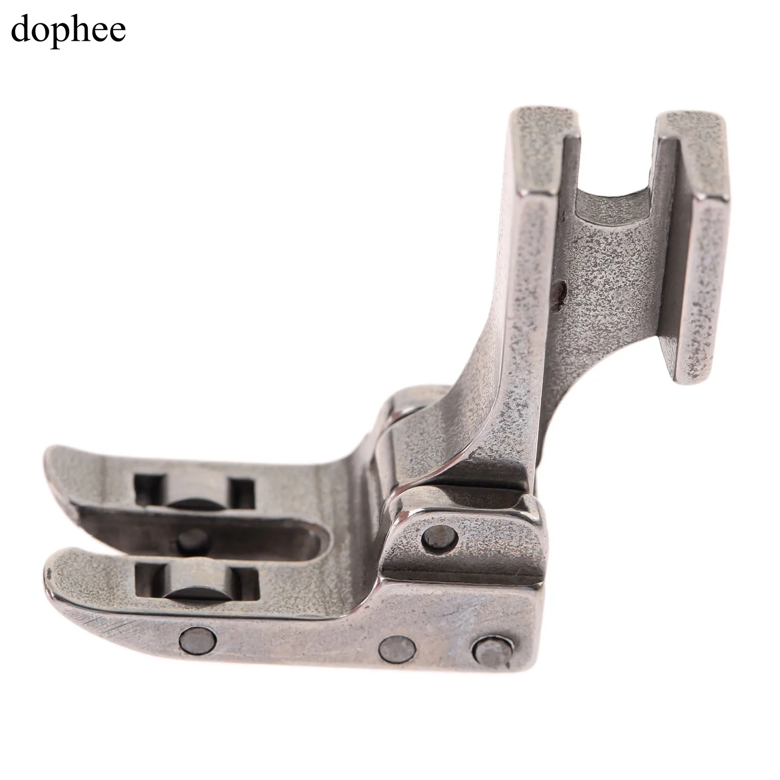 dophee 1pc Sewing Machine Roller Foot SPK-3  Industral sewing machine roller foot high Shank PVC leather for Singer Juki