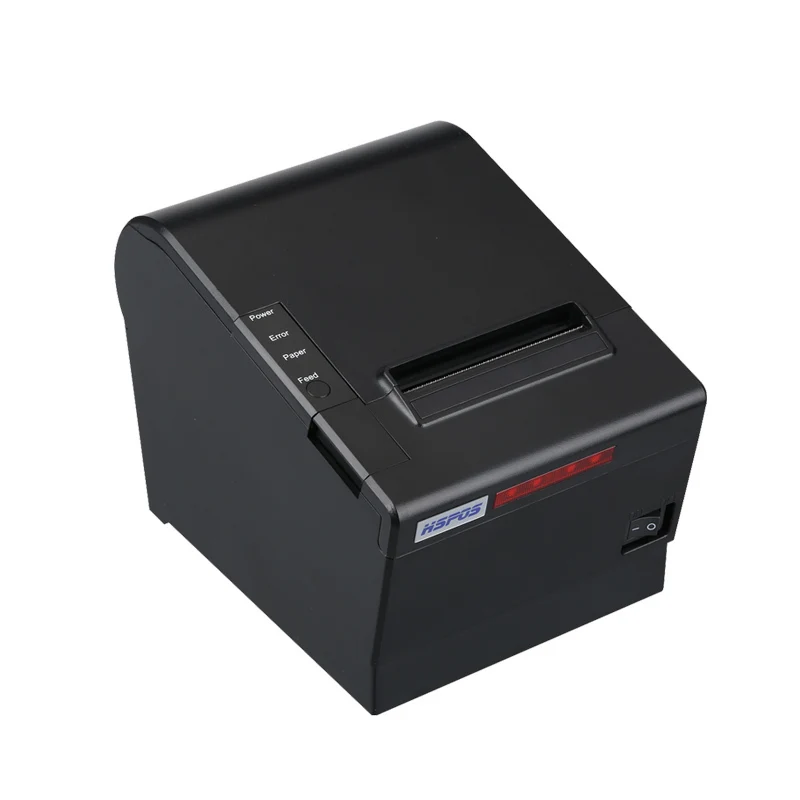 wireless 80mm pos thermal printer bluetooth interface receipt printing machine hs-J80USLWB