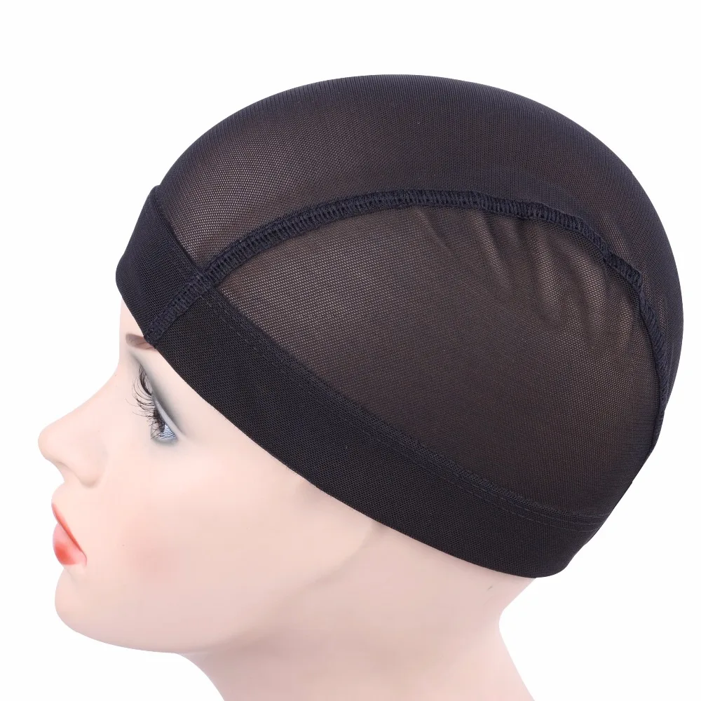 Mesh Dome Cap for Making Wigs, Stretchable Weaving Cap, Elastic Nylon Breathable Hairnet