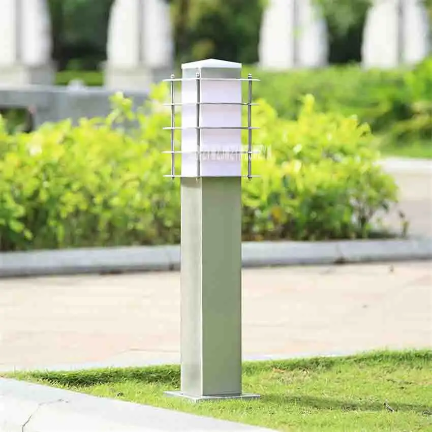 New S-6028 Garden Grass Lamp Outdoor Waterproof Light LED Stainless Steel Lawn Garden Lights Landscape Street Light Height 100CM