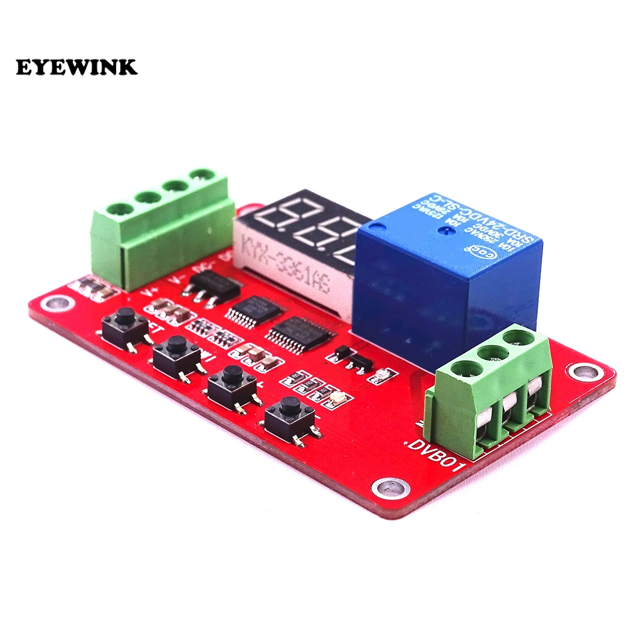 1PCS DVB01 Digital display window voltage comparator  measurement charge and discharge overvoltage undervoltage 5V 12V 24V