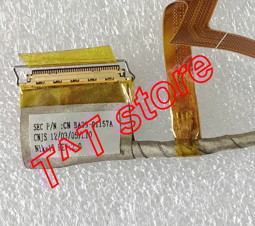 original NP700 NP700Z3C 700Z3C LAPTOP LCD FLEX CABLE BA39-01157A test good free shipping