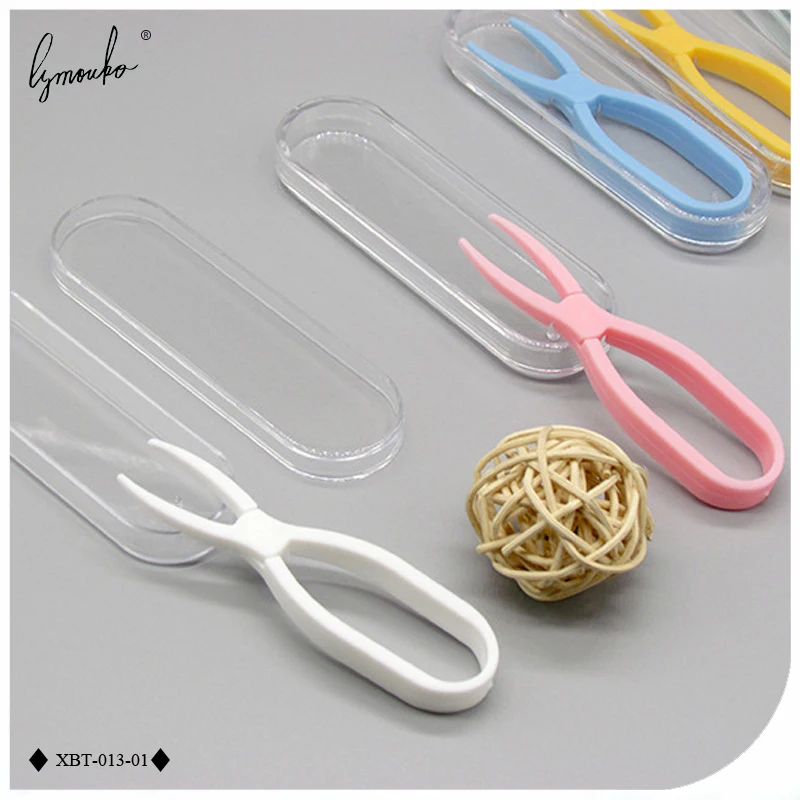 Multicolor Conjoined Clip Contact Lenses Soft Special Silica Gel Tweezers Lens Accessories Useful Clamps for Travel