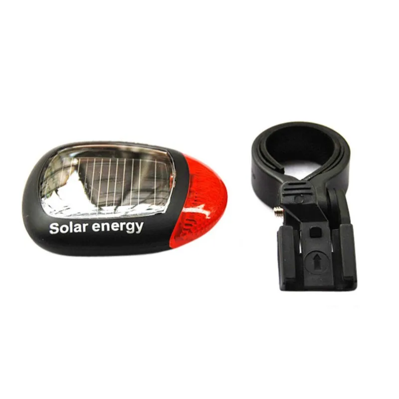 Rower oświetlenie solarne akumulatorowa lampa LED sztyca lampa akcesoria rowerowe rower tylne światło kolarstwo reflektor rowerowy