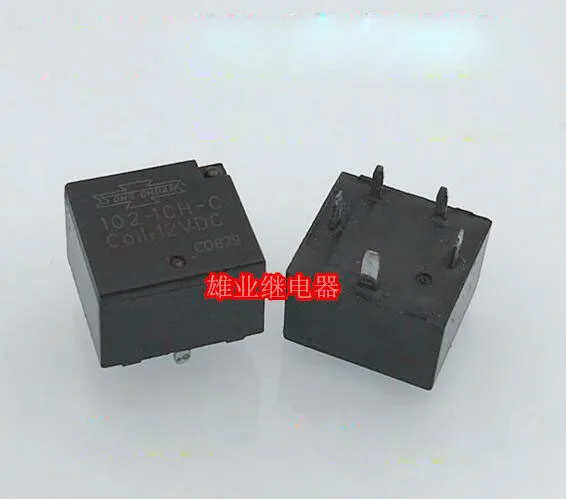 NEW auto car 12V relay 102-1CH-C 12VDC 102-1CH-C-12VDC 1021CHC 12V 12VDC DC12V 5PIN