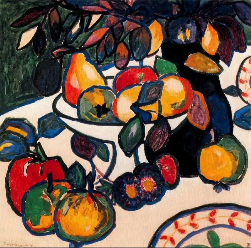 

High quality Oil painting Canvas Reproductions Still Life (1911) By Kazimir Malevich hand painted