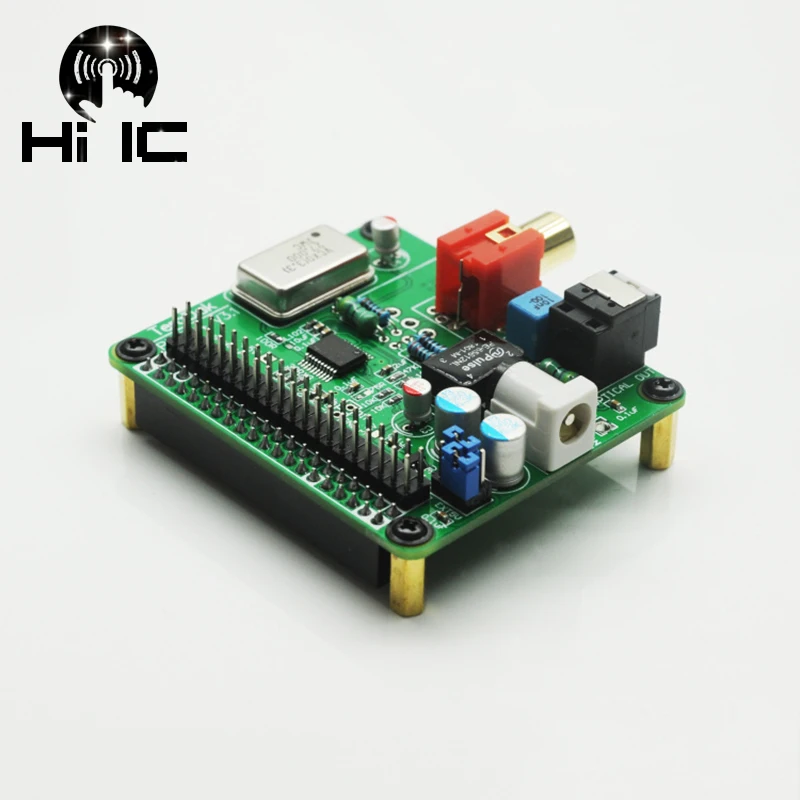 I2S Coassiale HiFi DAC DIGI Scheda audio audio digitale WM8804G Scheda di espansione Scheda di decodifica Encoder per Raspberry pi pi2 B+ 3B+ 4B