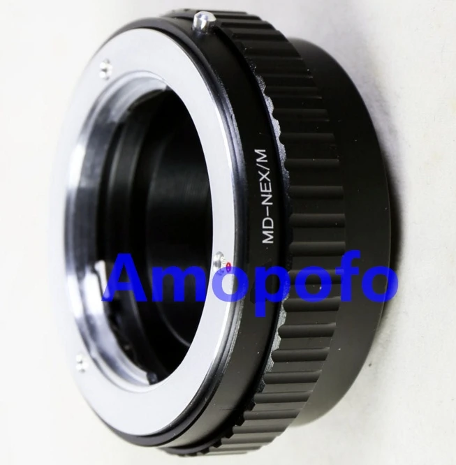 

Amopofo MD-NEX/M Adapter for Minolta MD Mount Lens to SonyE Mount Adapter NEX Macro Focusing Helicoid NEX-3, NEX-5, A5000, A6000