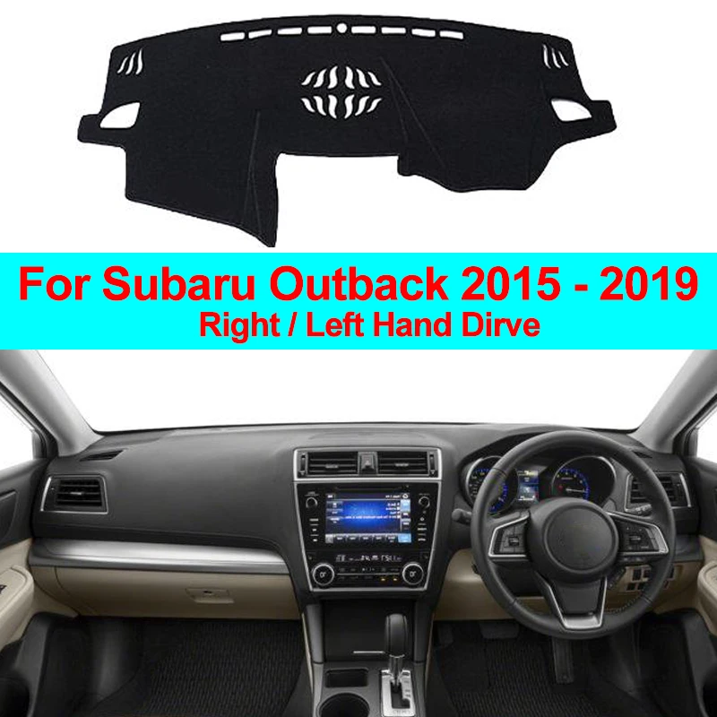 

Car Inner Dashboard Cover Dash Mat Carpet Cape Cushion DashMat Pad For Subaru Outback 2015 2016 2017 2018 2019 LHD RHD
