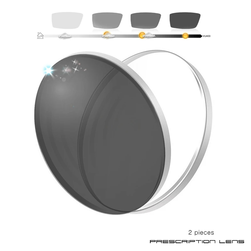 Titanium Rimless Glasses Myopia Glasses Photochromic glasses Men Women Chameleon Glasses Lens with Diopters -1.0 1.5 2.0 2.5 3.0