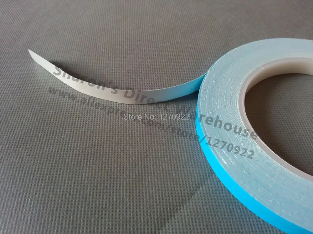 

5mm*20M*0.25mm Double Sided Thermally Conductive Adhesive Transfer Tapes for Chip, Soft PCB, Ali LED, Thermal Pads Adhesive