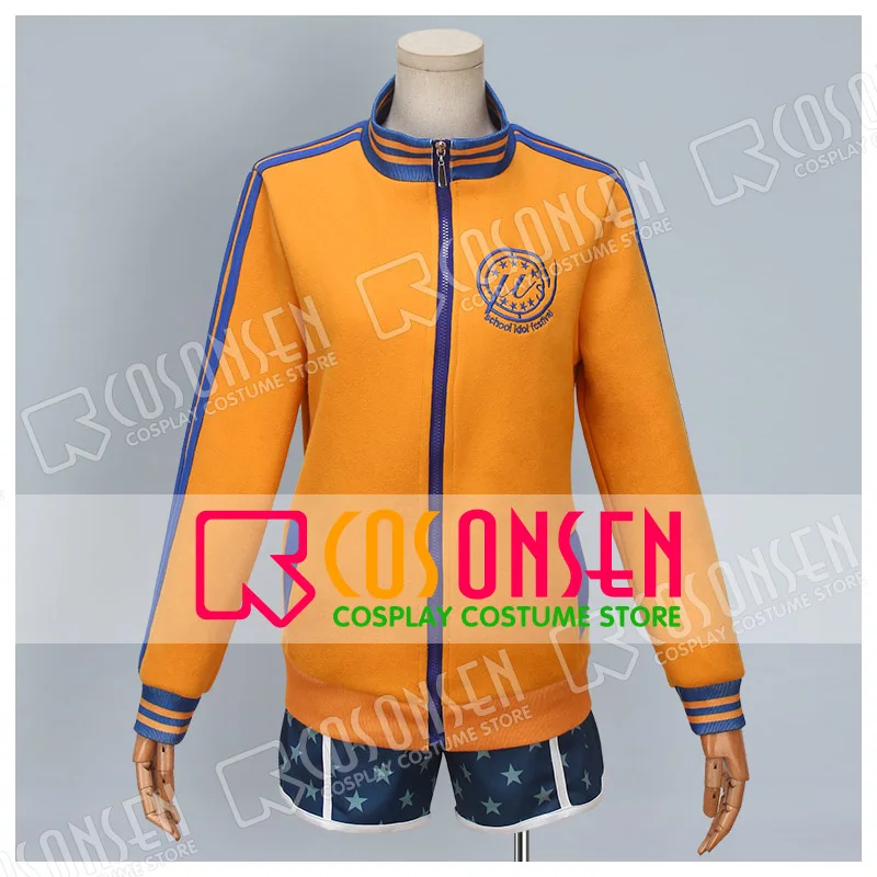 

COSPLAYONSEN Love Live! School Idol Festival Sport Unawakened Honoka Kosaka Sportswear Cosplay Costume Orange