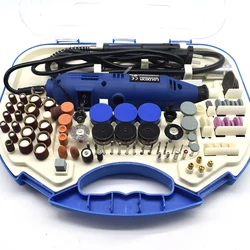 220V Electric Mini Drill With Flex Shaft 211pcs Rotary Dremel Accessories 180W Jewelry Polishing Tools