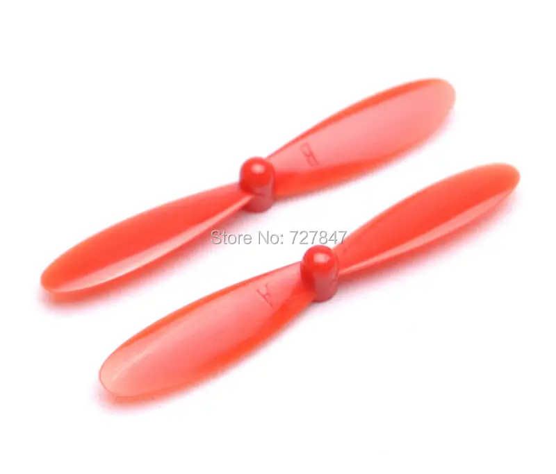 10 Pairs 55mm Blade Propeller Prop for 7mm 8.5x20mm Coreless Motor DIY Micro DIY Micro Quadcopter RC Camera Drone Accessories