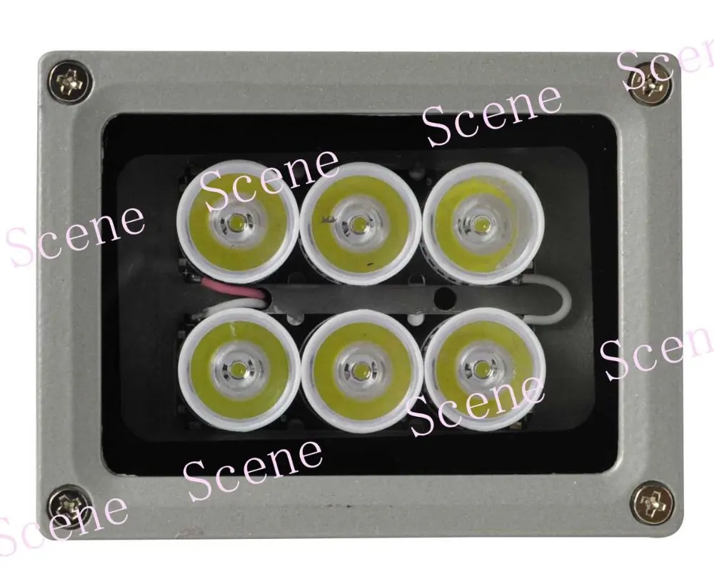 9W High power LED white light,  LED floodlight , Visible LED lamp with Aluminum material & night vision light sources