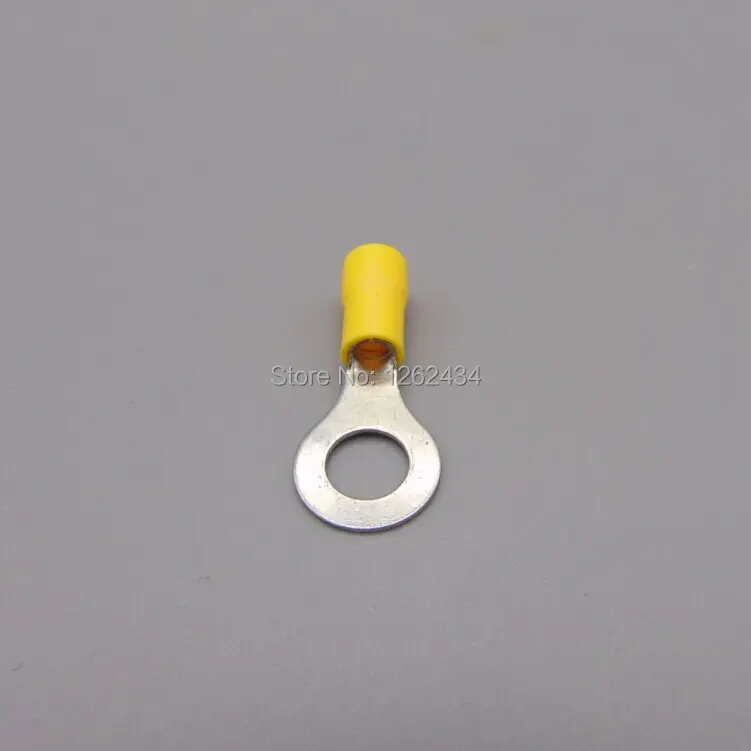 RV5.5-8 brass red circular pre insulated terminal cold pressed terminal copper nose