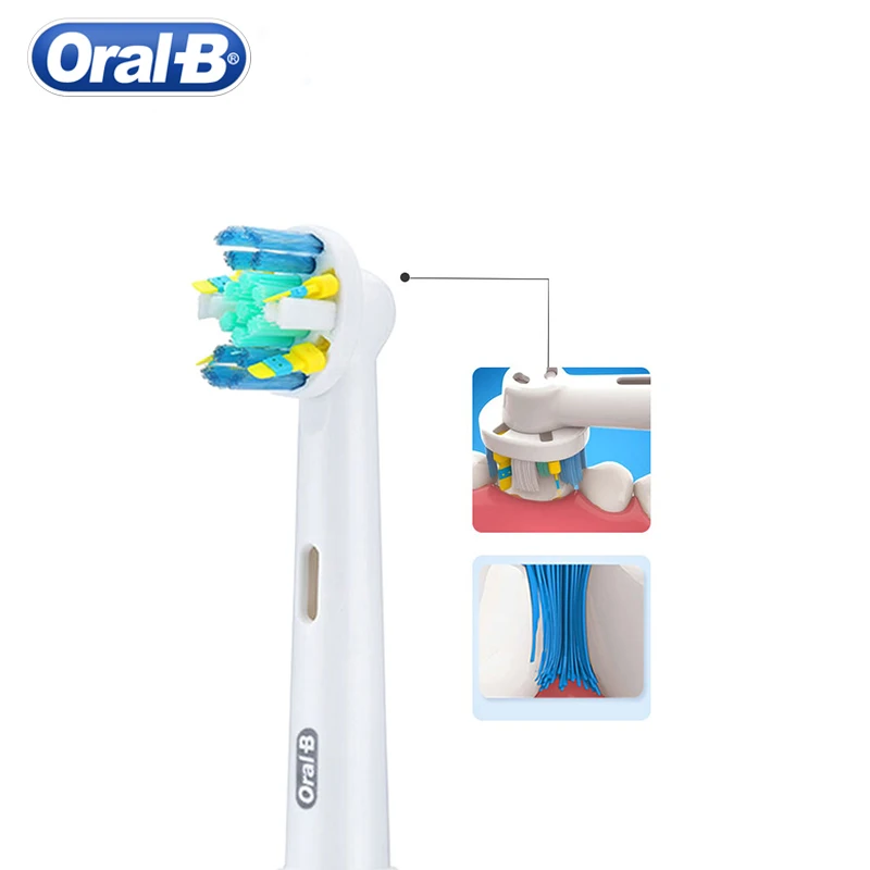 Têtes de rechange de brosse à dents électrique Oral B, fil EB25, nettoyage en profondeur, 2/4 pièces dans un paquet