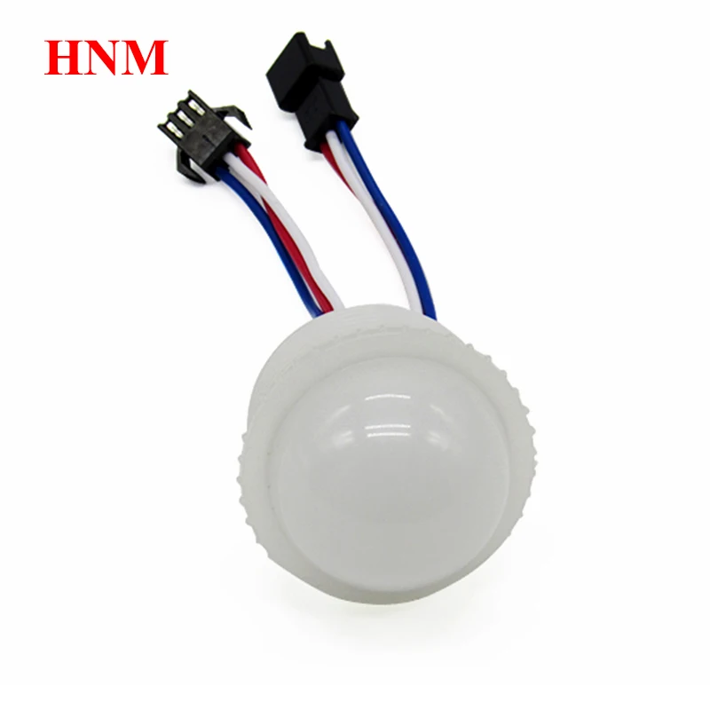 12V 35mm 6LEDs UCS1903 5050 smd rgb led pixel module light,digital amusement ride led module lights,Waterproof IP67,Milky cover