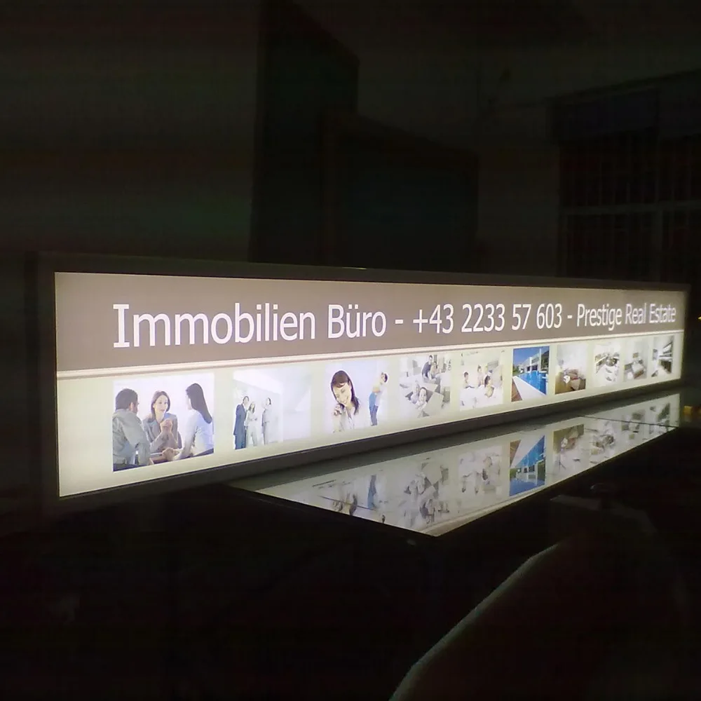 Large Outdoor Advertising LED Light Box