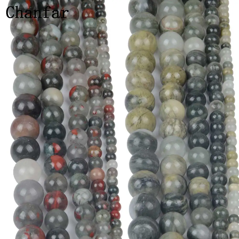 Natural Stone Women Jewelry Fashion Making Loose Beads 4 6 8 10 12mm