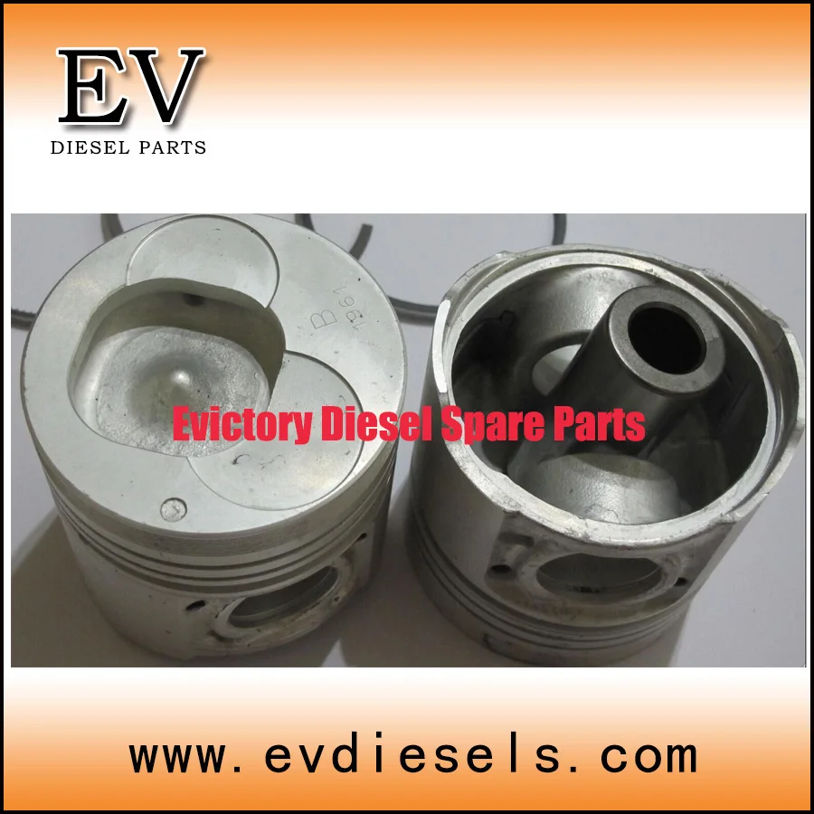 For Isuzu engine parts 3KR2 pistion and piston ring set