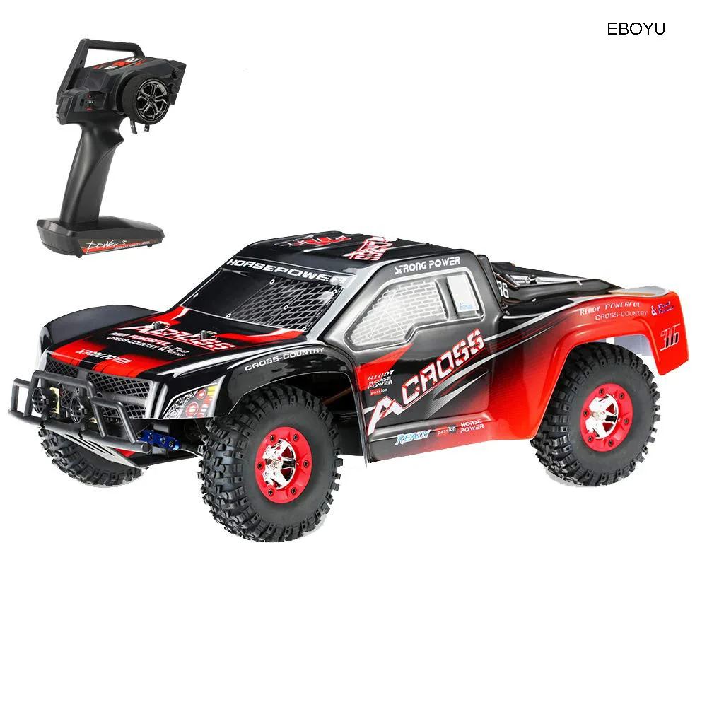 Wltoys 12423 Remote Control Racing Car 1:12 RC Car 2.4G 4WD Electric Brushed Short Course RC Car RTR