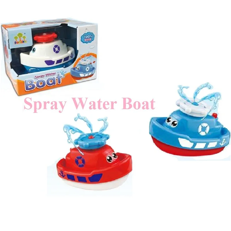 Sozzy – jouets de bain d'eau pour bébé, bateau pulvérisateur, Ollie, poulpe, électronique, combinaison, jouet de fontaine de piscine de 1 à 2 ans