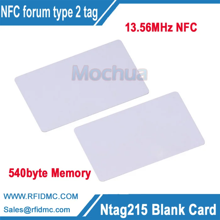 13.56MHz NTAG215 Card NFC Card NFC Forum Type 2 Tag for All NFC enabled devices