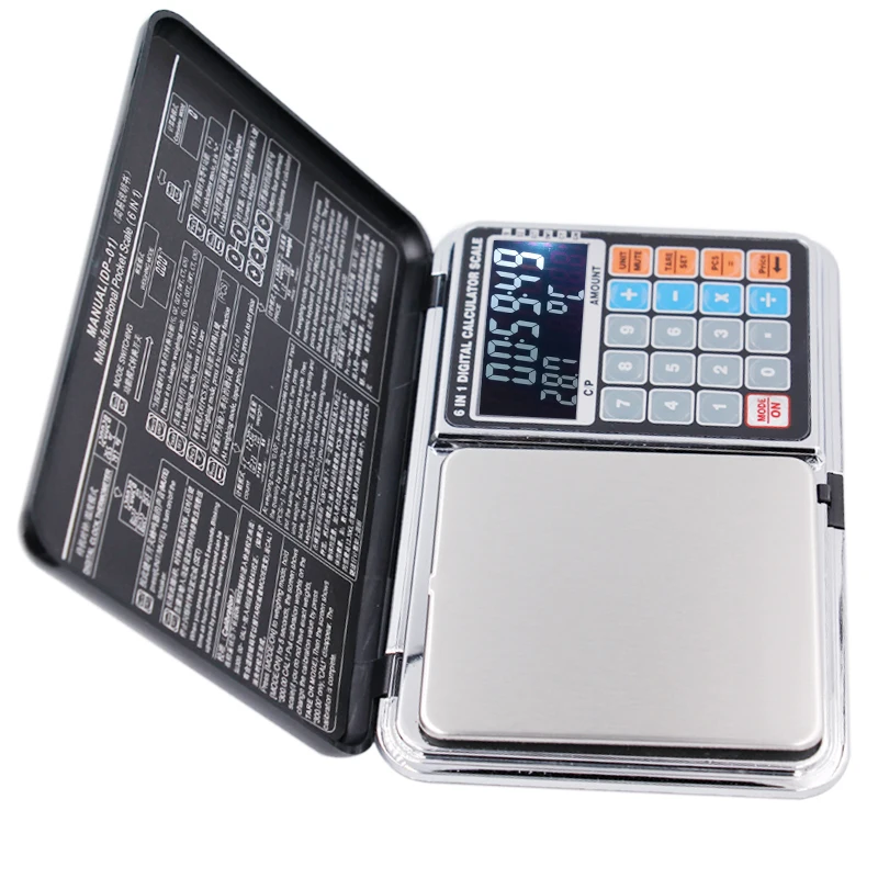 Digital 0.01g/500g Scales Jewelry Balance Parcel Weighing Tools Multifunction LCD Backlight kitchen Express Scale Calculators