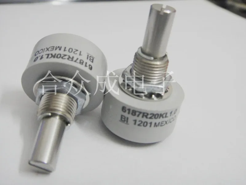 [VK] BI 6187R20KL1.0 MEXICO single turn conductive plastic potentiometer angle sensor switch