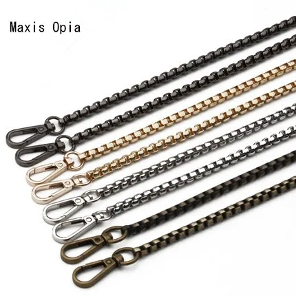 

Five Pieces Handbag Metal Chains Purse Chain Buckles Shoulder Bags Straps Handbag Handles Bag Parts & Accessories Purse Chains