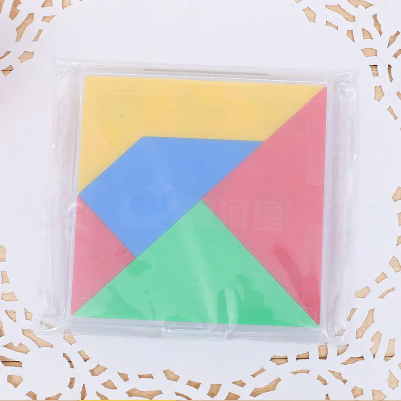 Early childhood supplies Cognitive and Educational Stationery Tangram Multifunctional Aids