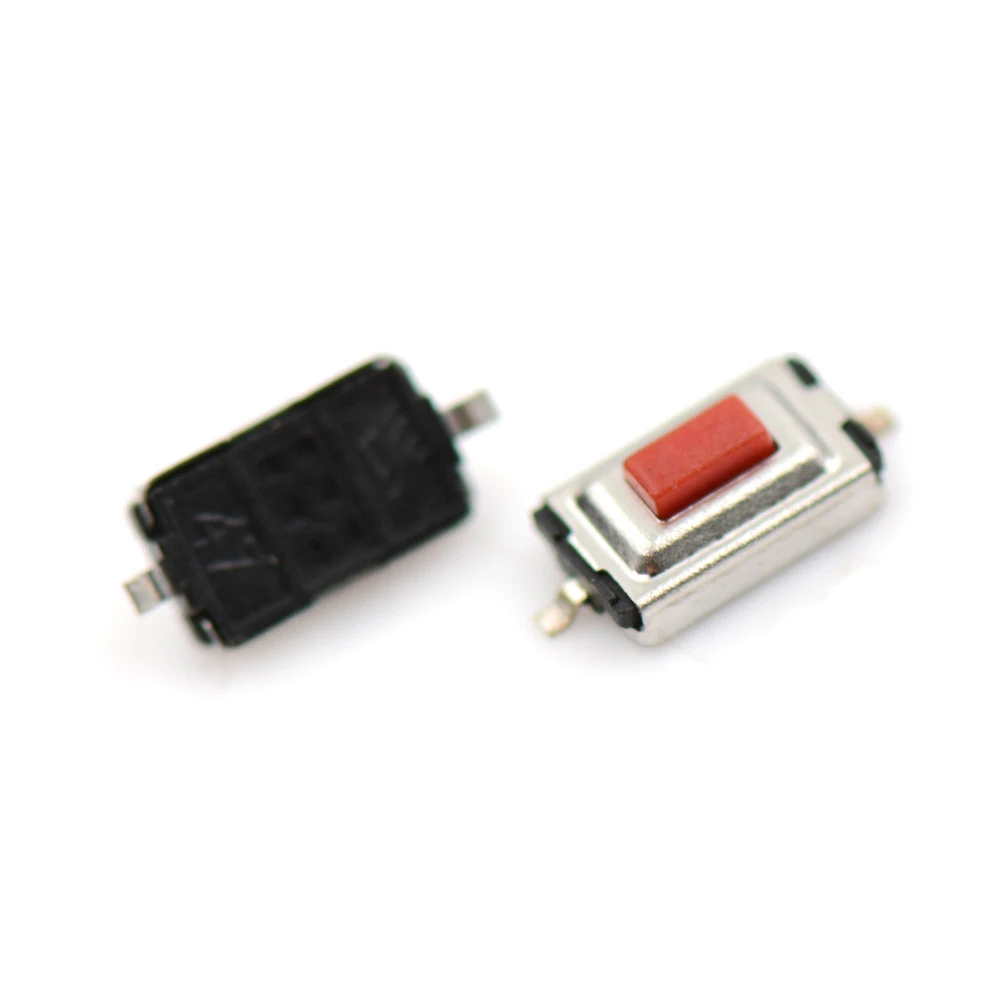 New 10pcs/lot SMD Tactile Tact Push Button Micro Switch Momentary Two Pin Push Button Switch For MP3 MP4 3*6*2.5 MM