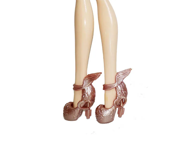 1pair Many Style Your Choice Fashion Design Shoes High Heel Shoes For Monster High Dolls Sandals For 1/6 Monster Dolls