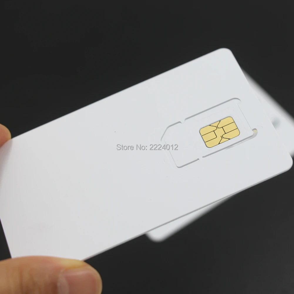 10PCS 4G LTE Blank SIM Cards Nano Micro Standard